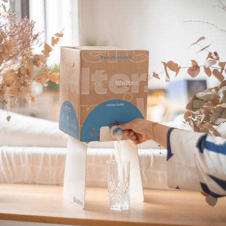 Pack Fontaine à eau en métal | Merci Walter