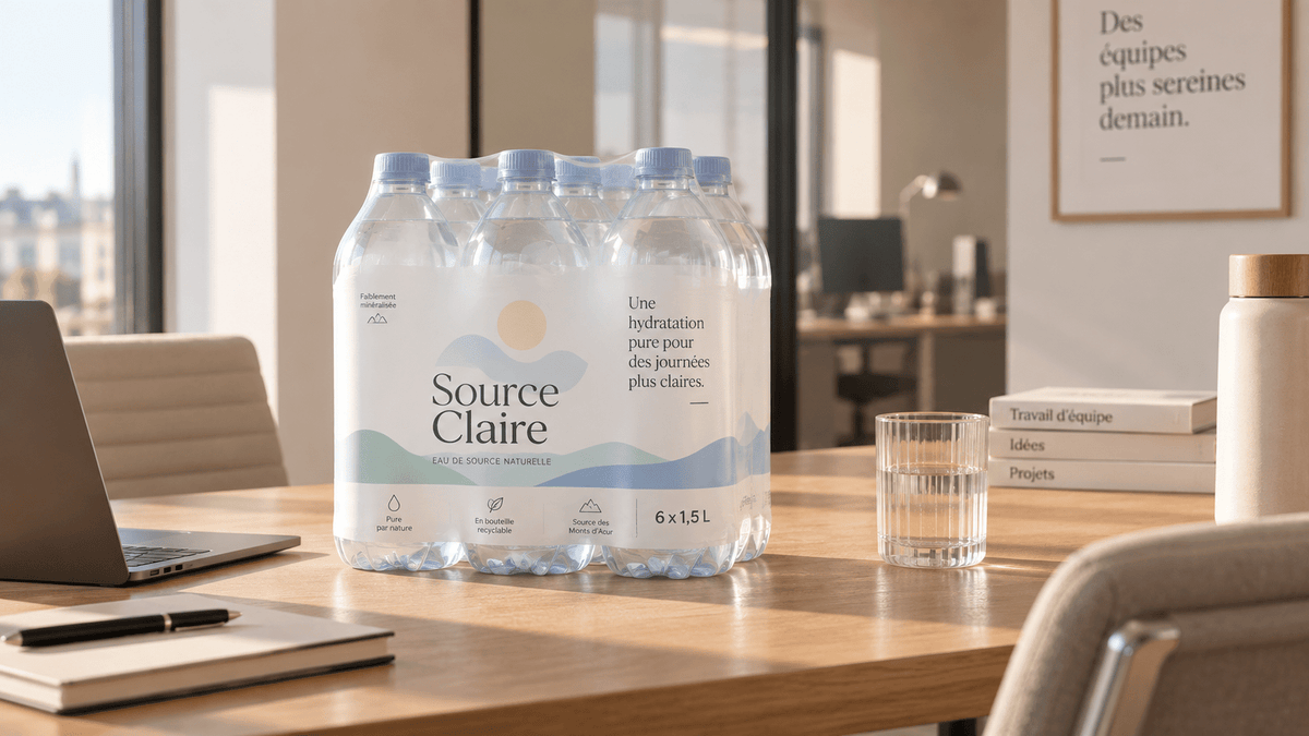 5 idées pour réduire les bouteilles en plastique au bureau - Merci Walter
