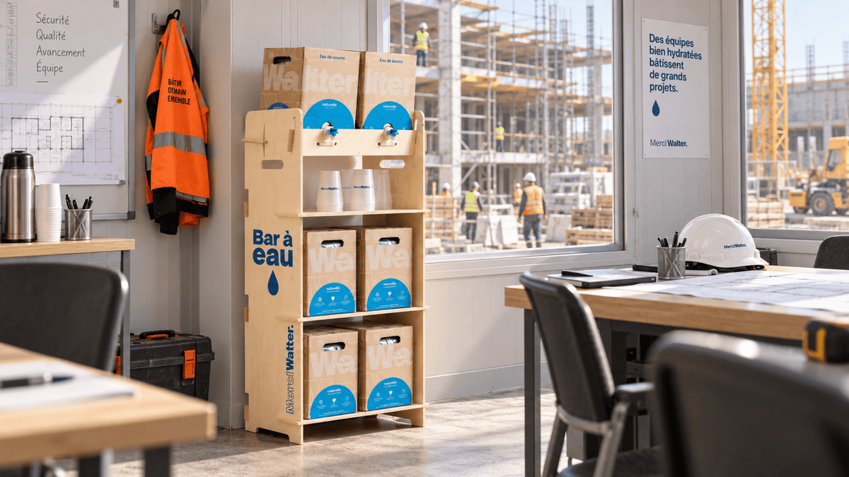 Comment organiser l’approvisionnement en eau sur un chantier sans raccordement ? - Merci Walter