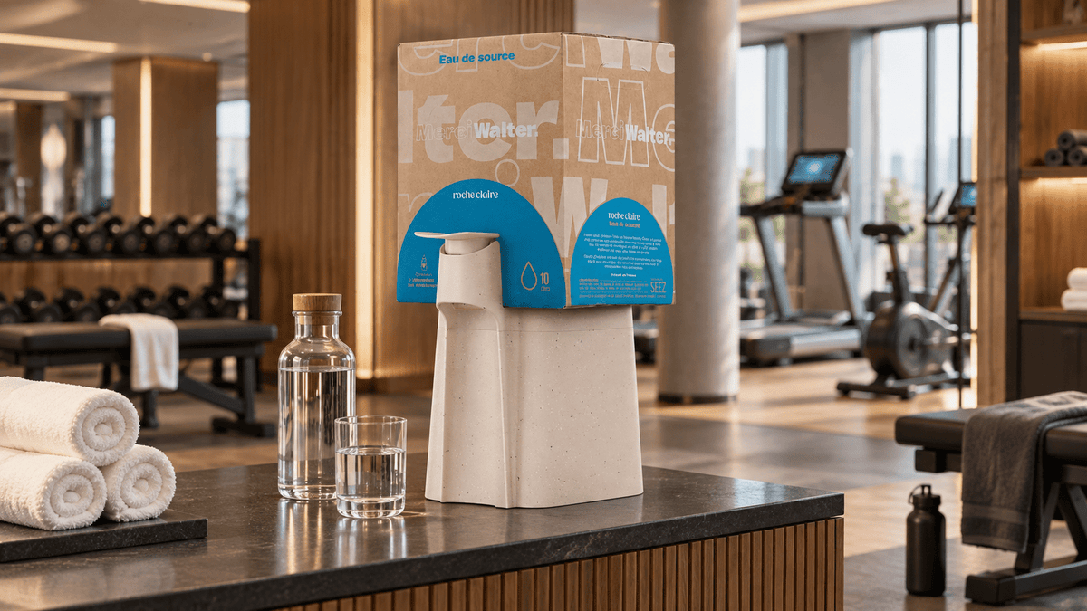 Hydratation des clients à l’hôtel : 6 espaces où installer un point d’eau - Merci Walter