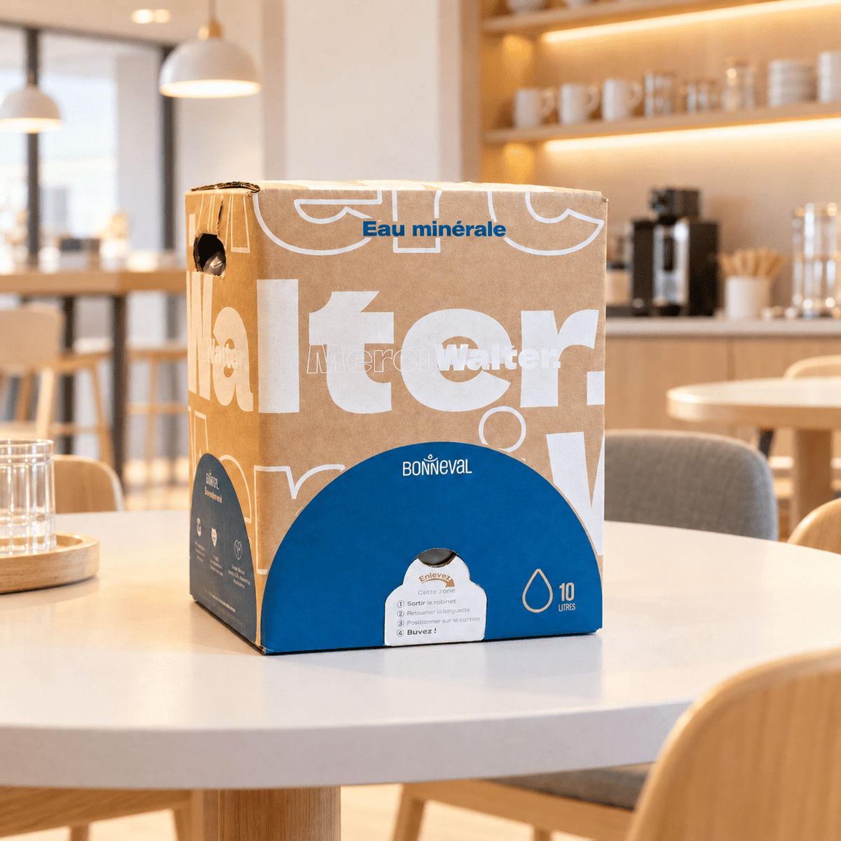 Eau Minérale Naturelle 10L | Merci Walter