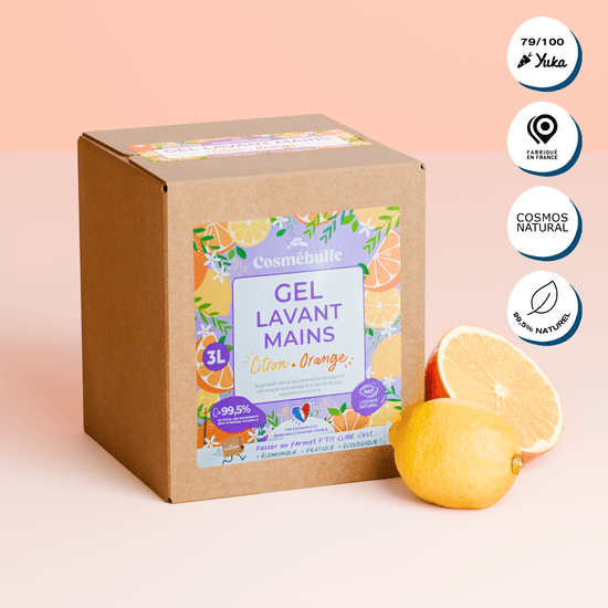 Gel lavant main Citron Orange | Merci Walter