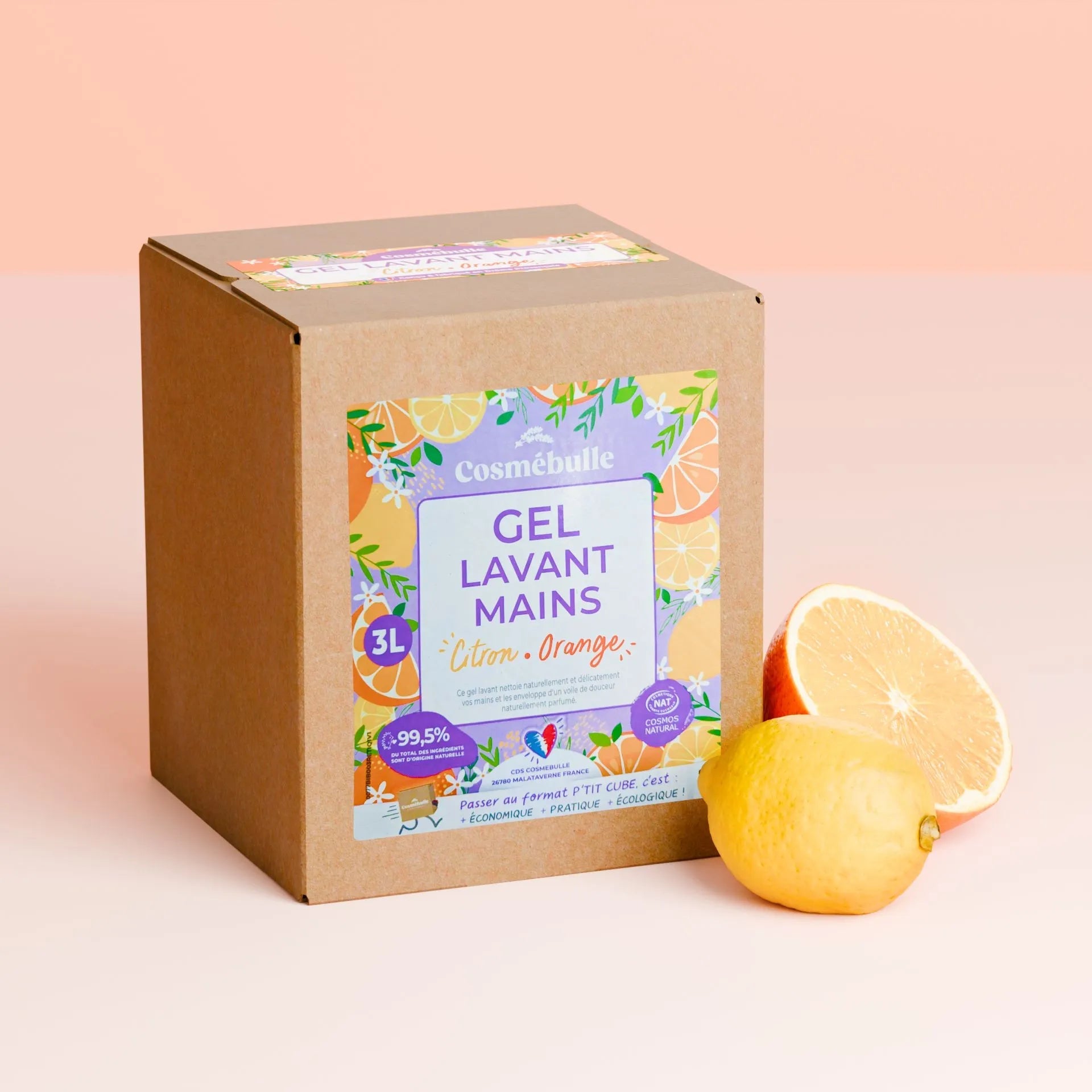 Gel Lavant Mains Citron Orange