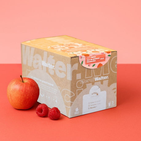 Jus de Pomme Framboise BIO | Merci Walter