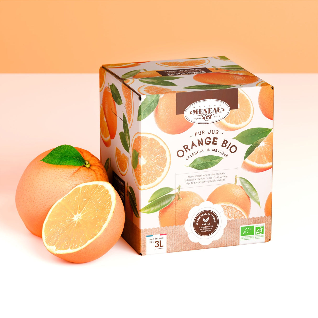 Jus d'orange BIO 3 litres | Merci Walter