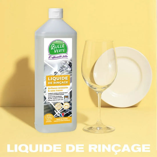 Liquide de rinçage naturel lave - vaisselle | Merci Walter